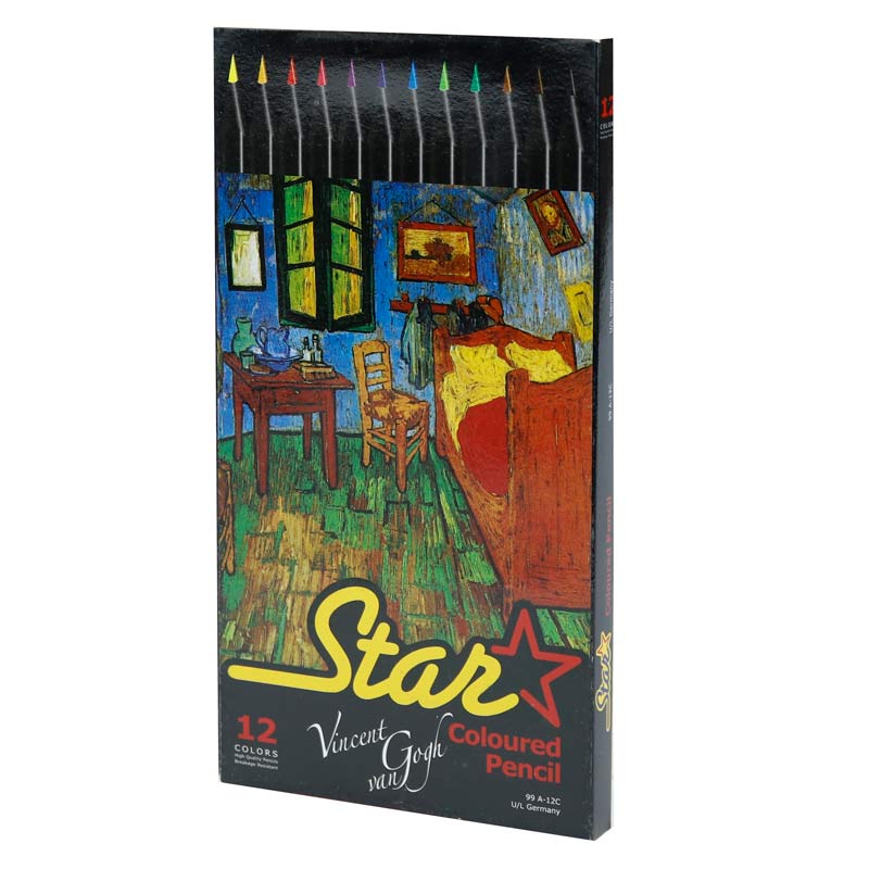 مداد رنگی 12 رنگ استار Star 99 A-12C