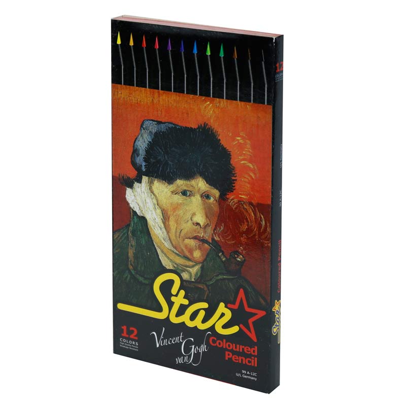 مداد رنگی 12 رنگ استار Star 99 A-12C