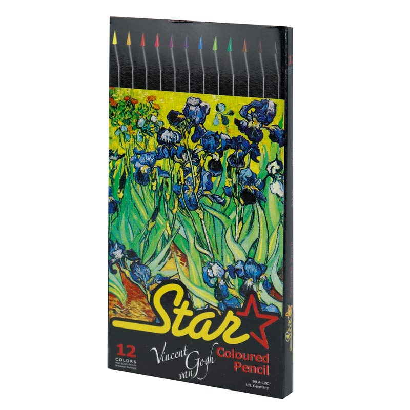 مداد رنگی 12 رنگ استار Star 99 A-12C