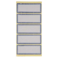 برچسب دور آبی تک Board 60*25mm بسته 500 عددی