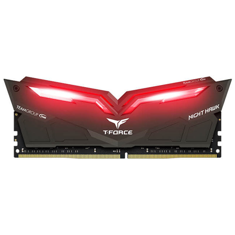 رم کامپیوتر TeamGroup T-Force Night Hawk RGB DDR4 32GB 3200MHz CL16 Dual