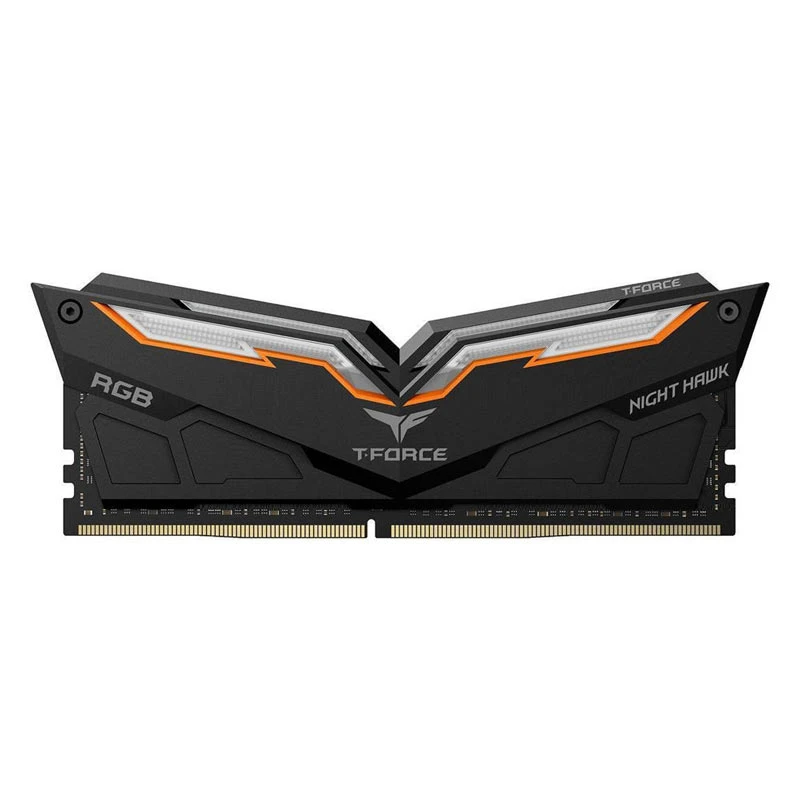 رم کامپیوتر TeamGroup T-Force Night Hawk RGB DDR4 32GB 3200MHz CL16 Dual