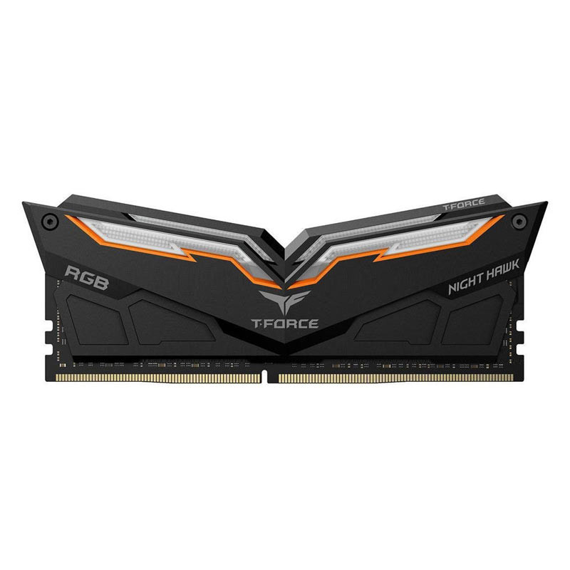 رم کامپیوتر TeamGroup T-Force Night Hawk RGB DDR4 32GB 3200MHz CL16 Dual