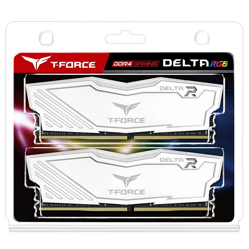 رم کامپیوتر TeamGroup DELTA RGB DDR4 32GB 3600MHz CL18 Dual