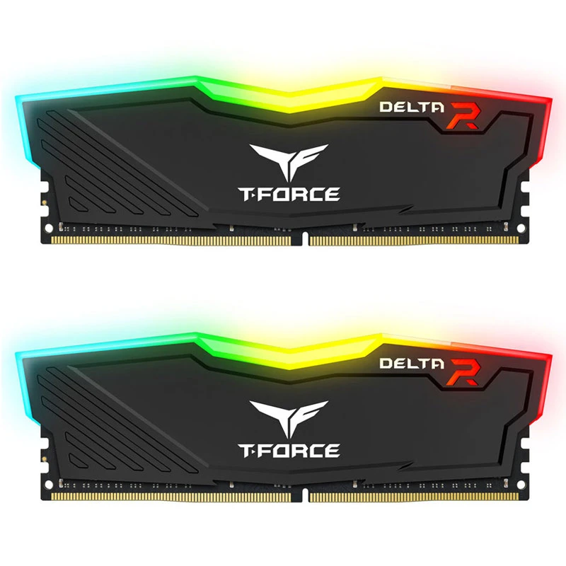 رم کامپیوتر TeamGroup DELTA RGB DDR4 32GB 3600MHz CL18 Dual
