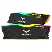 رم کامپیوتر TeamGroup DELTA RGB DDR4 32GB 3600MHz CL18 Dual