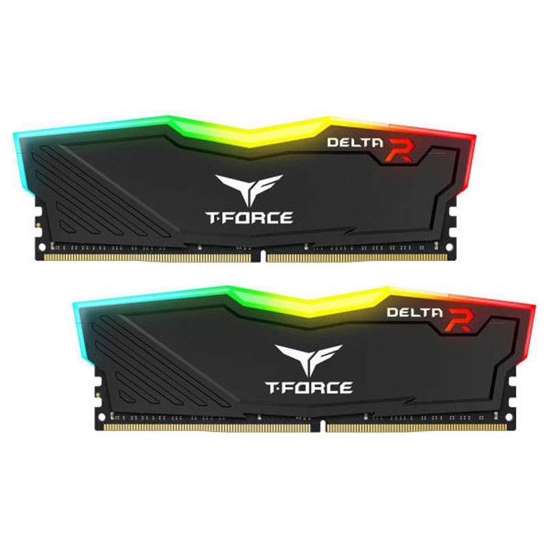 رم کامپیوتر TeamGroup T-Force Delta RGB DDR4 64GB 3200MHz CL16 Dual