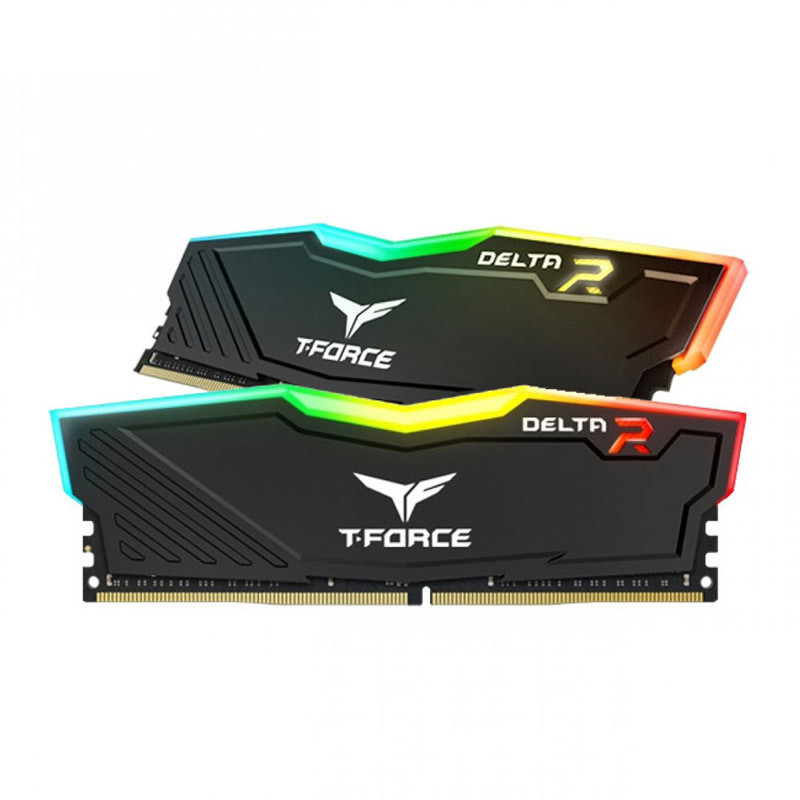رم کامپیوتر TeamGroup T-Force Delta RGB DDR4 64GB 3200MHz CL16 Dual