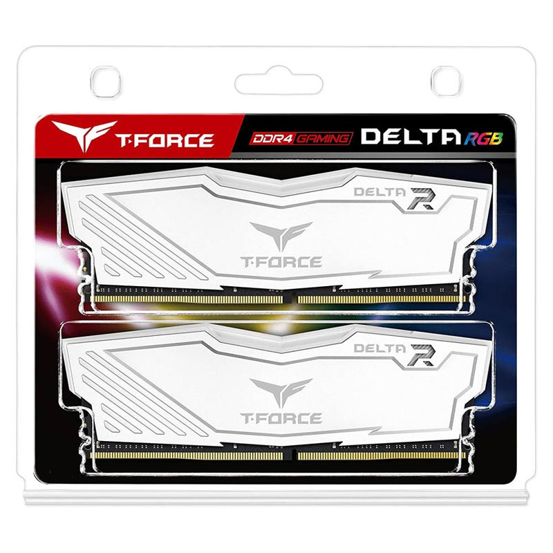 رم کامپیوتر TeamGroup T-Force Delta RGB DDR4 64GB 3200MHz CL16 Dual