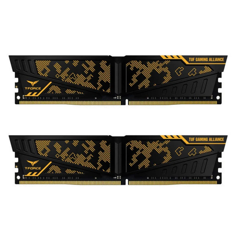 رم کامپیوتر TeamGroup VULCAN TUF DDR4 16GB 3200MHz CL16 Dual