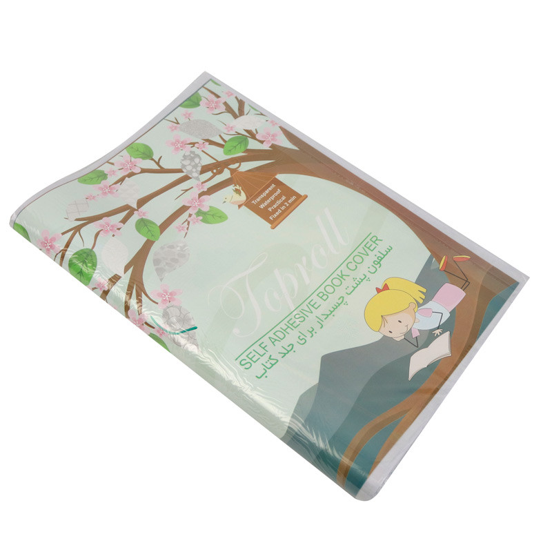 جلد کتاب چسبی طرح دار Toproll 36*50cm بسته 10 عددی