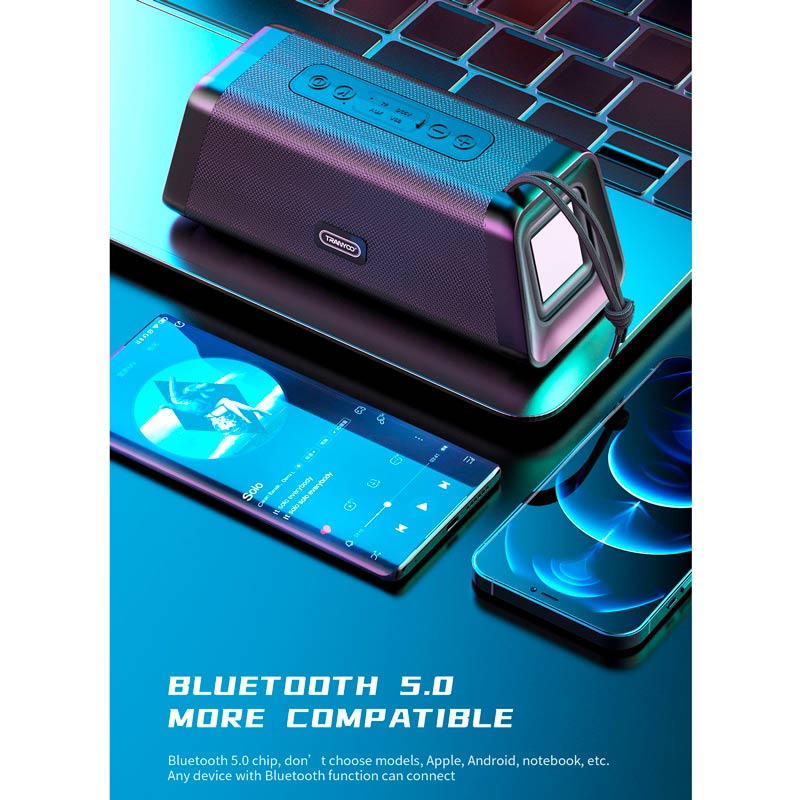 اسپیکر بلوتوثی رم و فلش خور Tranyoo T-B5