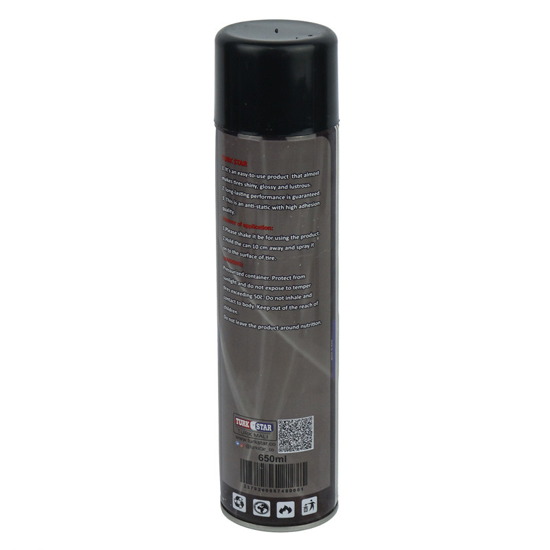 اسپری واکس لاستیک Turk Star TS-650 650ml