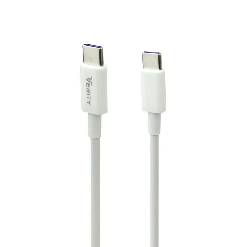 کابل تبدیل فست شارژ Verity CB 3134C Type-C To Type-C 1m