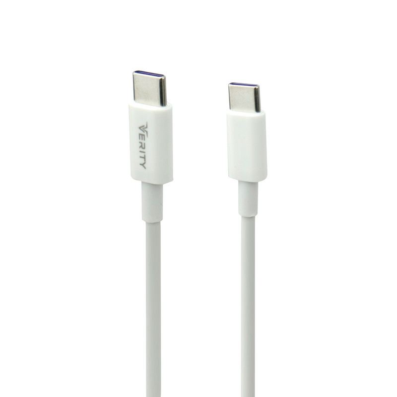 کابل تبدیل فست شارژ Verity CB 3134C Type-C To Type-C 1m