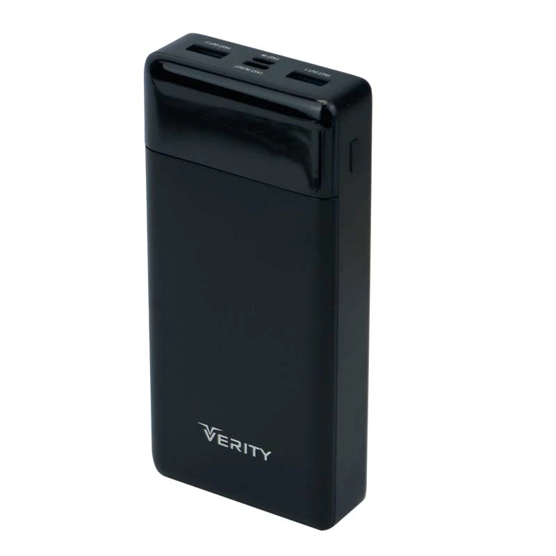 پاوربانک فست شارژ 20000 وریتی Verity V-PA124-20PD QC3 PD 18W