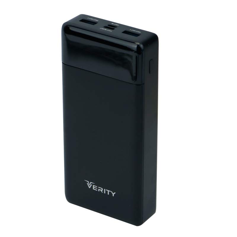 پاوربانک فست شارژ 20000 وریتی Verity V-PA124-20PD QC3 PD 18W