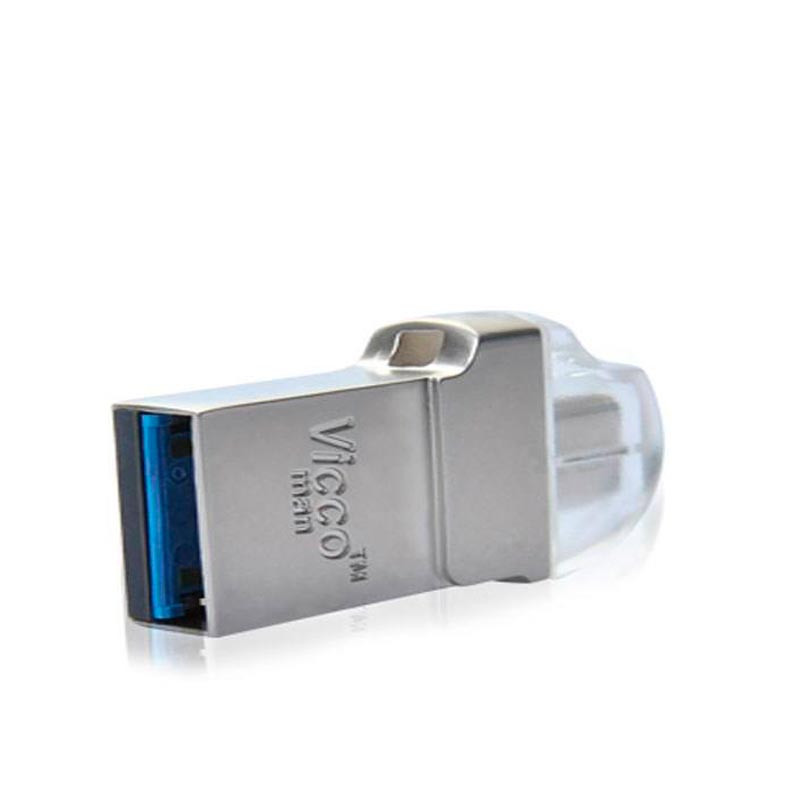 فلش 256 گیگ ویکومن Vicco Man VC130 OTG USB3.0