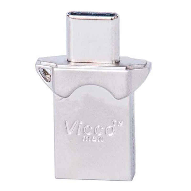 فلش 256 گیگ ویکومن Vicco Man VC400 OTG Type-C USB3.1