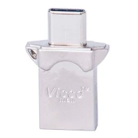 فلش 256 گیگ ویکومن Vicco Man VC400 OTG Type-C USB3.1