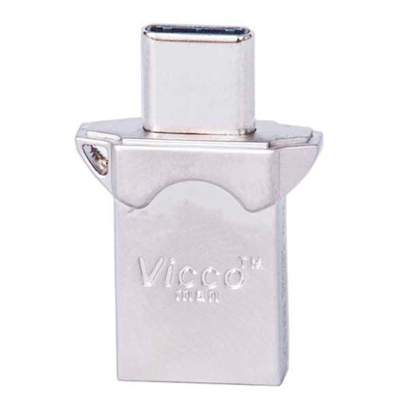 فلش 256 گیگ ویکومن Vicco Man VC400 OTG Type-C USB3.1
