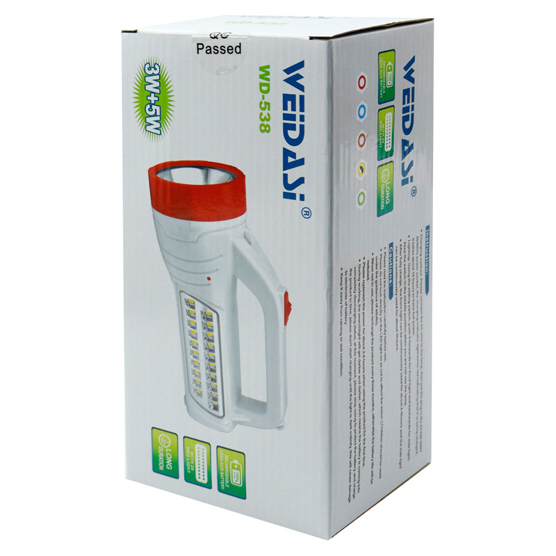 چراغ قوه شارژی ویداسی Weidasi WD-538