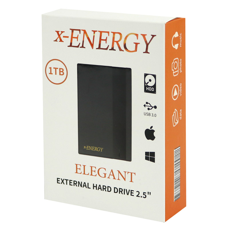 هارد اکسترنال ایکس انرژی X-Energy Elegant 1TB