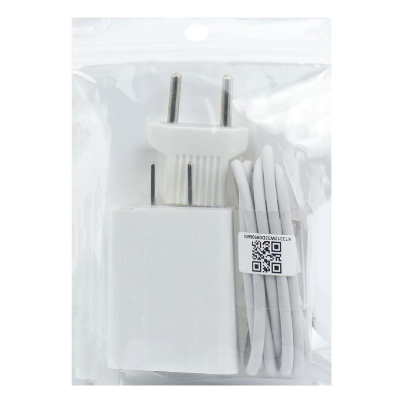 شارژر دیواری فست Xiaomi MDY-11-EM QC3 PD 22.5W سرجعبه + کابل Type-C و تبدیل