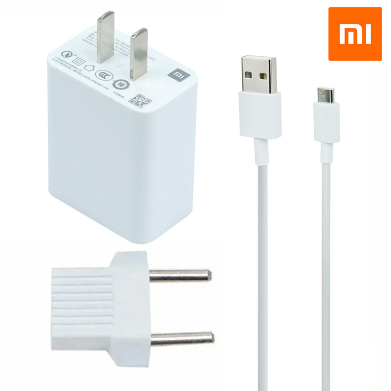 شارژر دیواری فست Xiaomi MDY-11-EM QC3 PD 22.5W سرجعبه + کابل Type-C و تبدیل