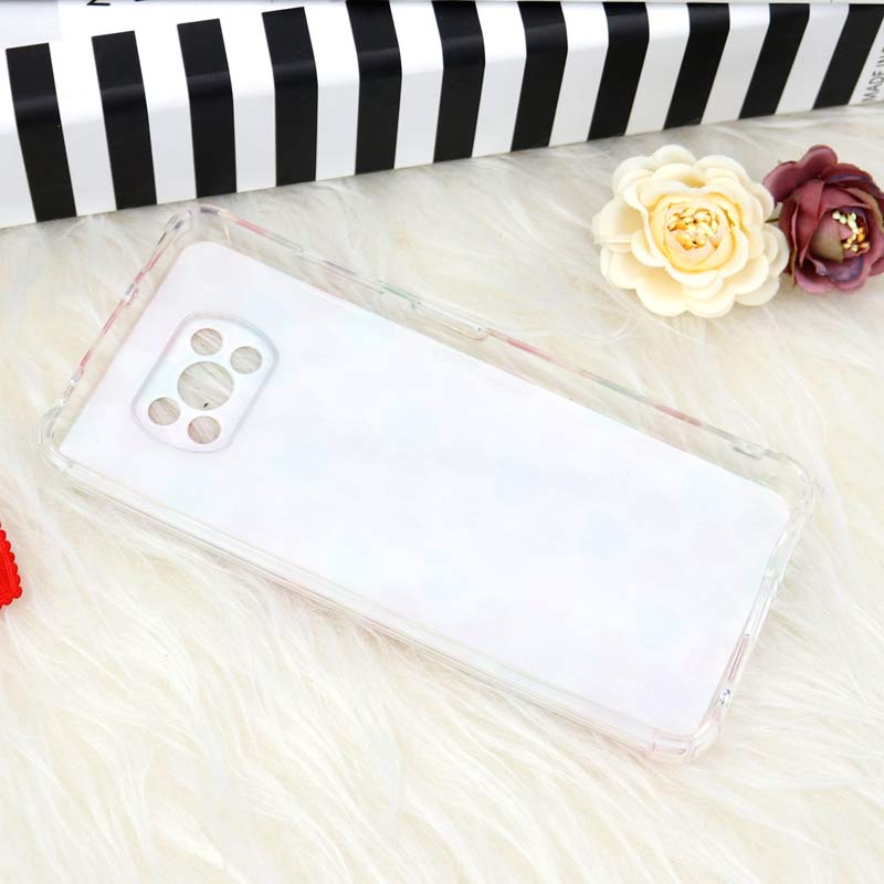 قاب محافظ لنزدار رزین طرح قلبی پاپ سوکت دار Xiaomi Poco X3