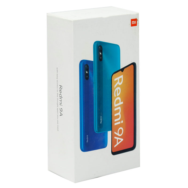 شارژر دیواری Xiaomi Redmi 9A 2A 10W سرجعبه + کابل میکرو یو اس بی و جعبه گوشی
