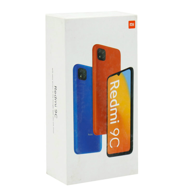 شارژر دیواری Xiaomi Redmi 9C 2A 10W سرجعبه + کابل میکرو یو اس بی و جعبه گوشی