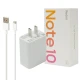 شارژر دیواری فست شارژ Xiaomi Redmi Note 10 3A QC3 PD 22.5W سرجعبه + کابل Type-C و جعبه گوشی