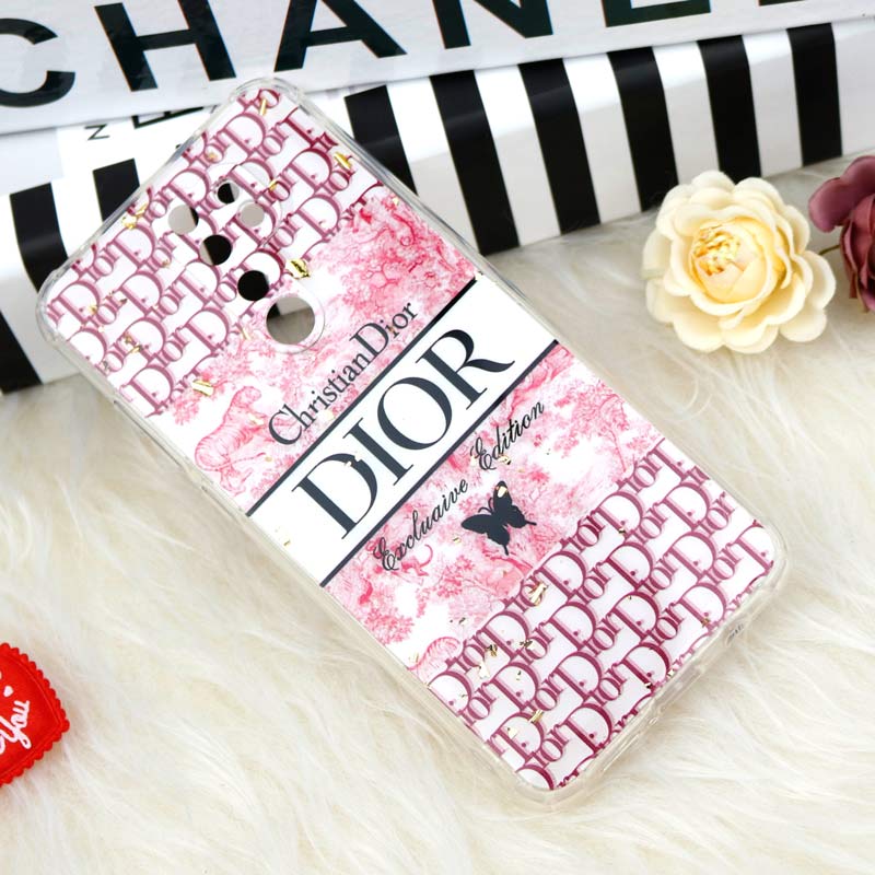 قاب محافظ لنزدار رزین طرح Dior پاپ سوکت دار Xiaomi Redmi Note 8 Pro