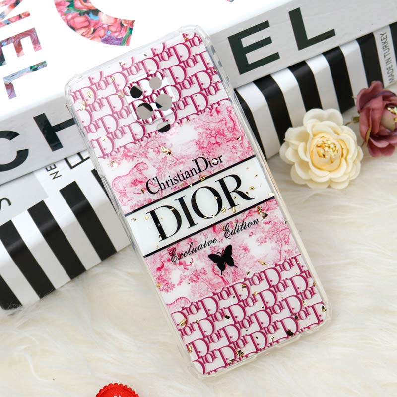 قاب محافظ لنزدار رزین طرح Dior پاپ سوکت دار Xiaomi Redmi Note 9s / Note 9 Pro