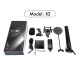 میکروفون کندانسور و پایه لرزشگیر Yanmai Micpro X2 + پاپ فیلتر