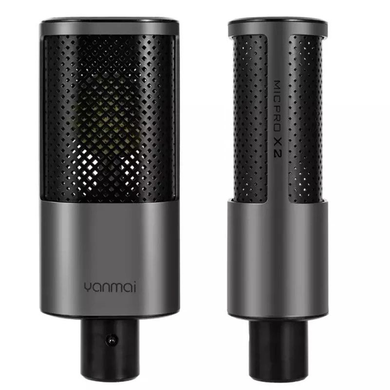 میکروفون کندانسور و پایه لرزشگیر Yanmai Micpro X2 + پاپ فیلتر