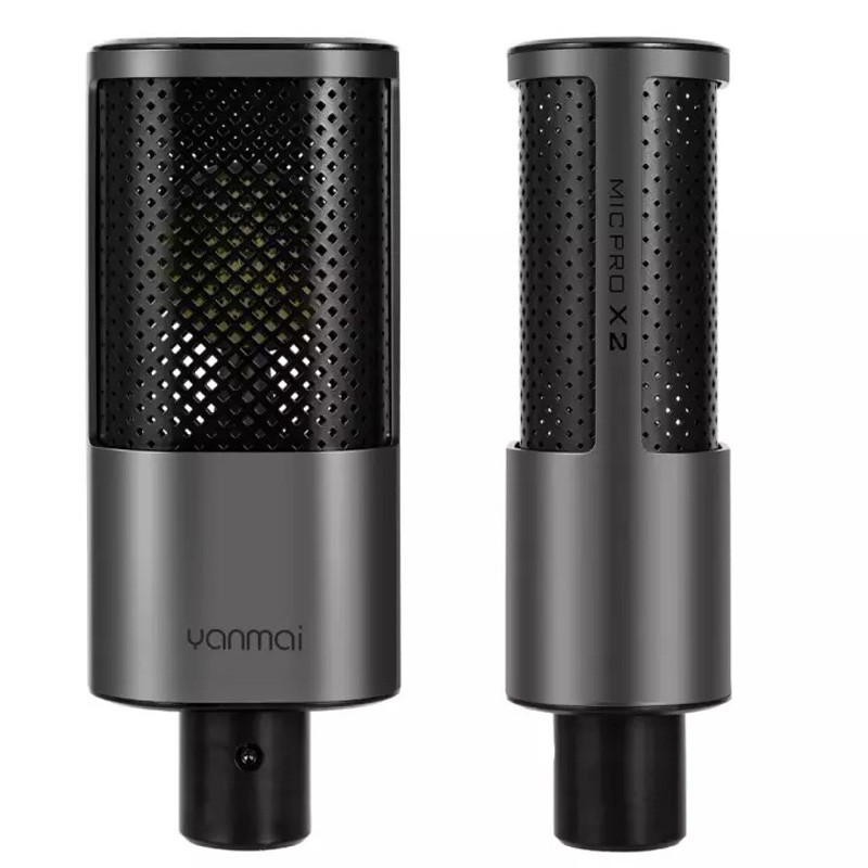 میکروفون کندانسور و پایه لرزشگیر Yanmai Micpro X2 + پاپ فیلتر