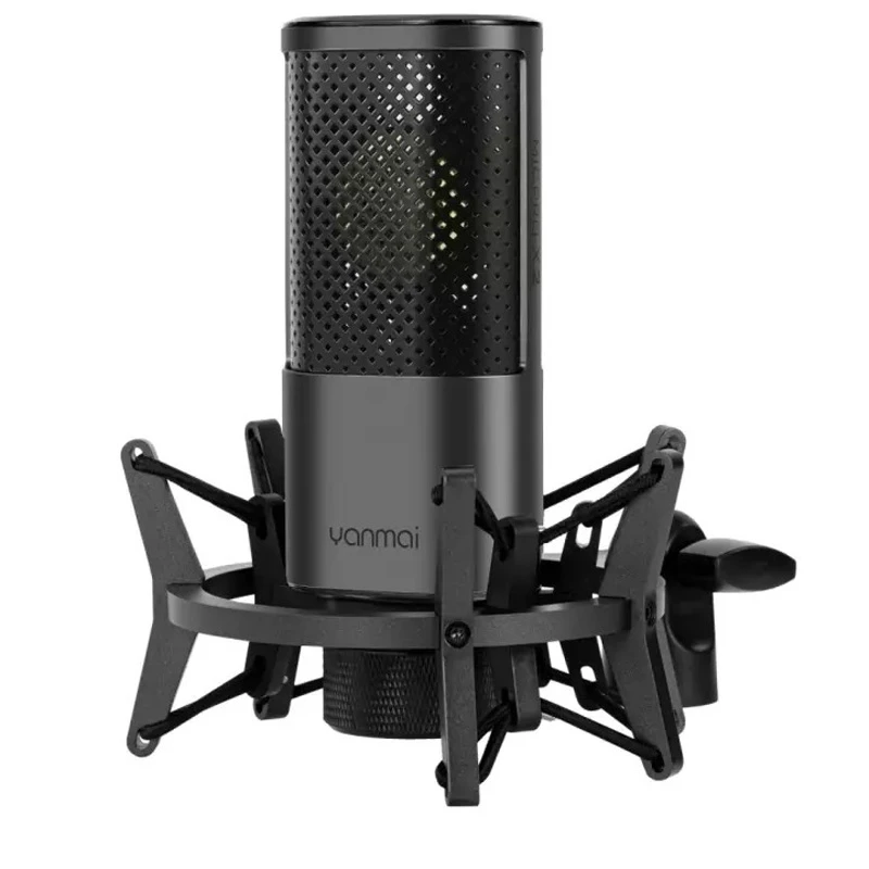 میکروفون کندانسور و پایه لرزشگیر Yanmai Micpro X2 + پاپ فیلتر