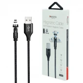 کابل آیفونی مگنتی Yesido CA68 2.4A 1m