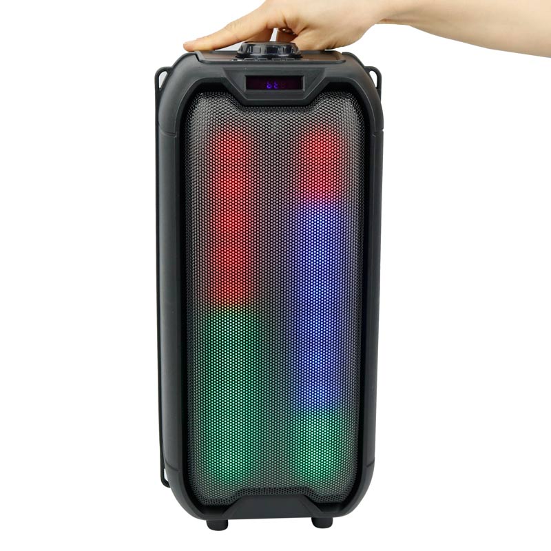 اسپیکر چمدانی بلوتوثی رم و فلش خور ZQS4235 + میکروفون و ریموت کنترل