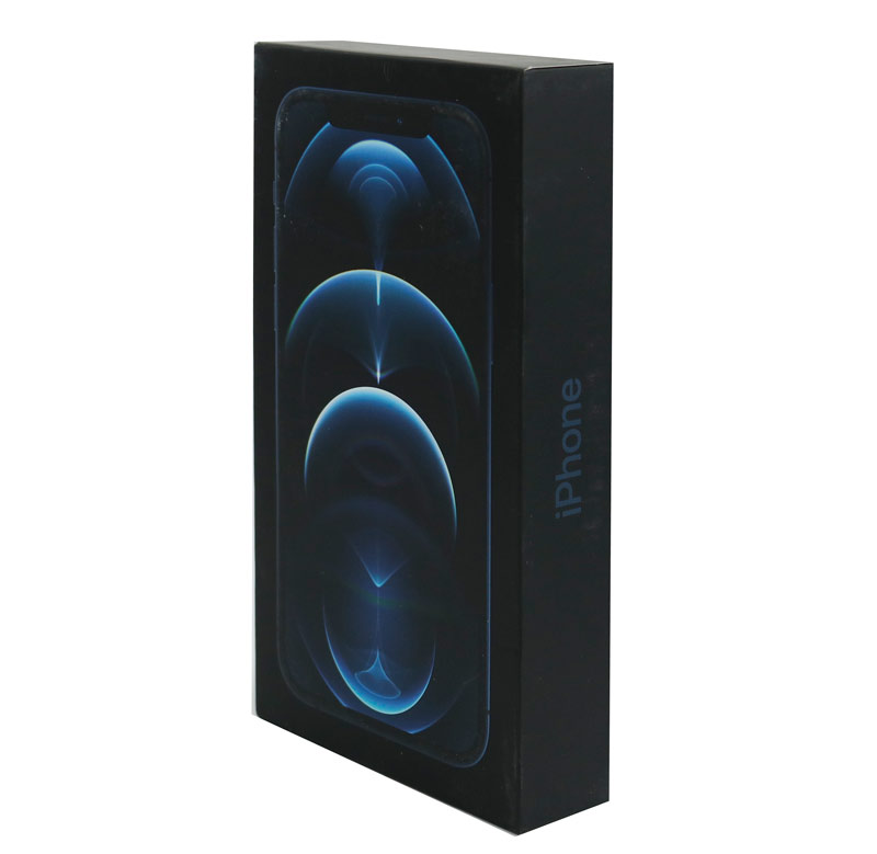 کابل تبدیل فست شارژ iPhone 12 Pro Type-C to Lightning 1m سرجعبه + جعبه آبی گوشی