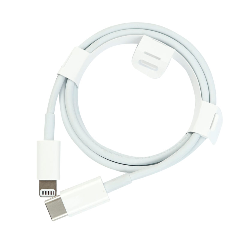 کابل تبدیل فست شارژ iPhone 12 Pro Type-C to Lightning 1m سرجعبه + جعبه طلایی گوشی