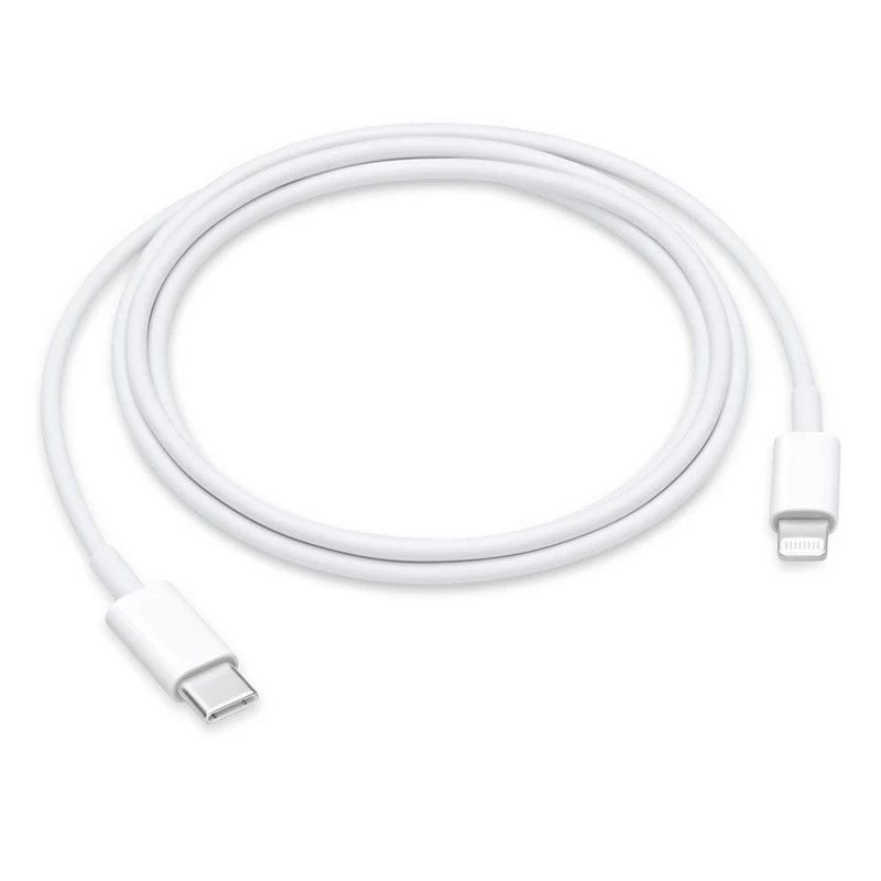 کابل تبدیل فست شارژ iPhone 12 Pro Type-C to Lightning 1m سرجعبه + جعبه طلایی گوشی