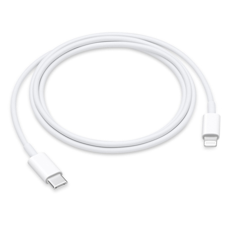 کابل تبدیل فست شارژ iPhone 12 Pro Type-C to Lightning 1m سرجعبه + جعبه طلایی گوشی