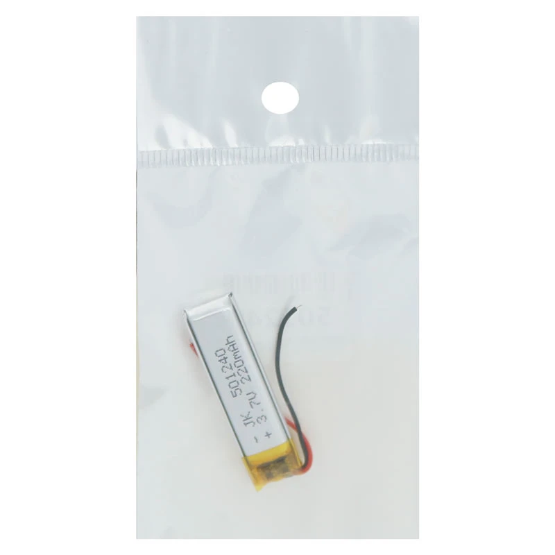 باتری لیتیوم 220mAh 5*10*43mm 501240