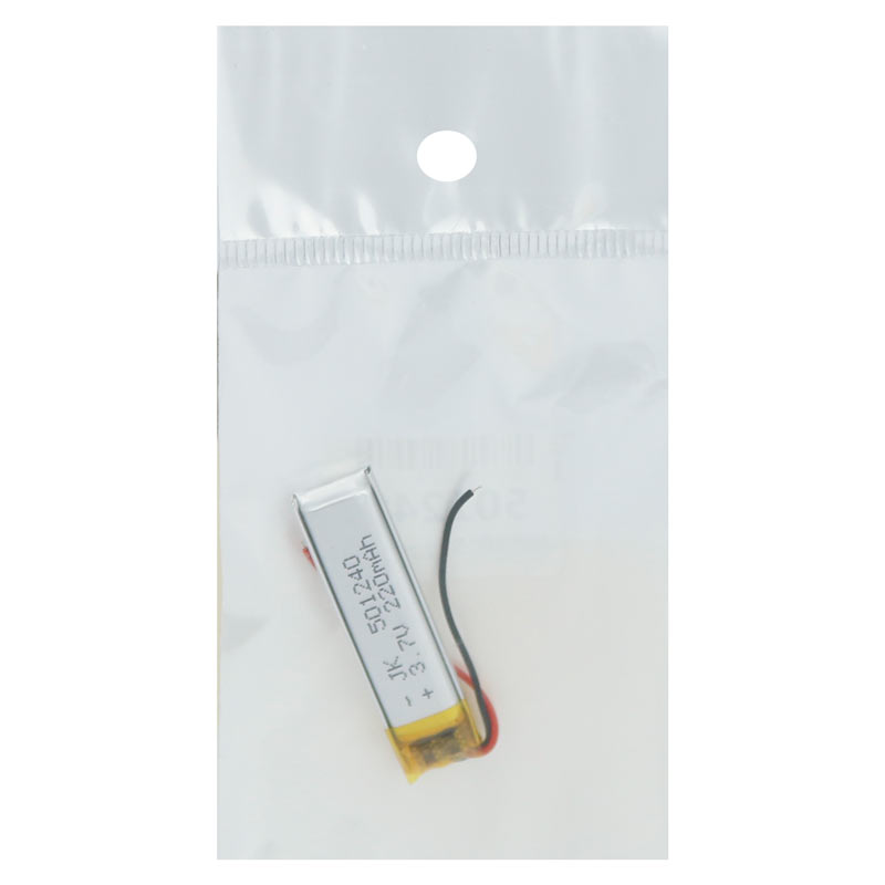باتری لیتیوم 220mAh 5*10*43mm 501240