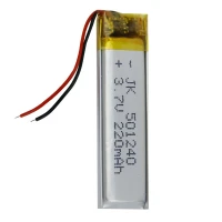 باتری لیتیوم 220mAh 5*10*43mm 501240