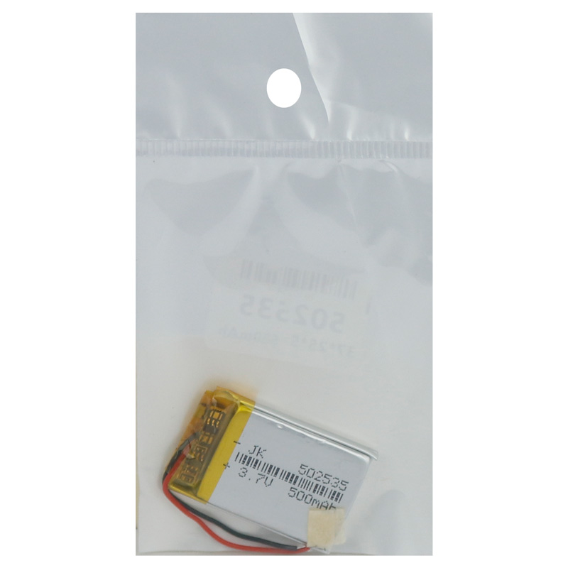 باتری لیتیوم 500mAh 5*25*37mm 502535
