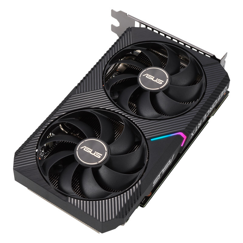 کارت گرافیک ASUS DUAL GeForce RTX3060Ti V2 MINI O8G GDDR6 256Bit